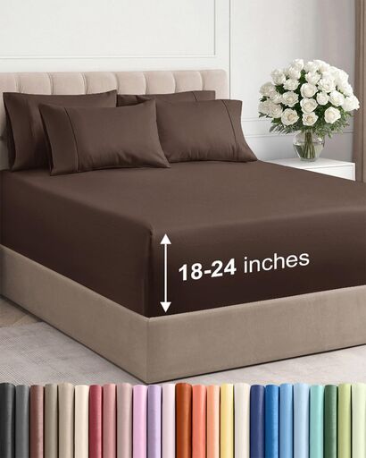 CGK Unlimited Extra Deep King Sheet Set