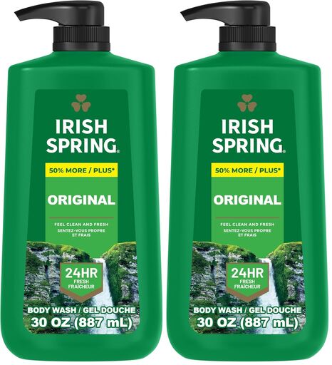 Irish Spring Men's Body Wash Original Clean - 30 Oz Pump