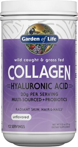 Garden of Life Marine & Grass-Fed Collagen Peptides Powder