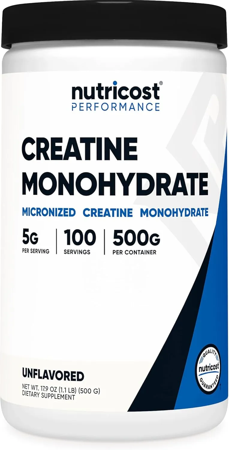 Nutricost Creatine Monohydrate Micronized Powder