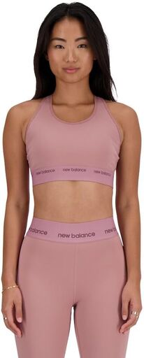 New Balance Womens Nb Sleek Medium Support Sports Bra